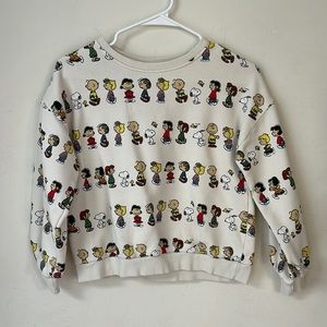 Zara Peanuts sweatshirt size 10